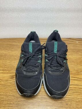 Asics Women's Gel-Venture 8 Running Shoes  Size 8.5M Black Baltic Jewel 1012B230